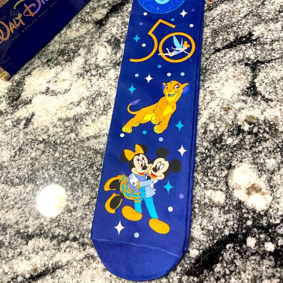 Disney's 50th Anniversary socks - Picture 1 of 15